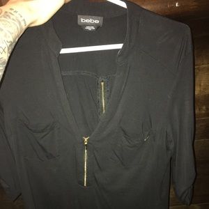 Bebe top quarter sleeve